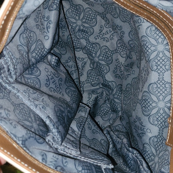 Stone & Co 2 tone shoulder bag - Picture 2 of 5